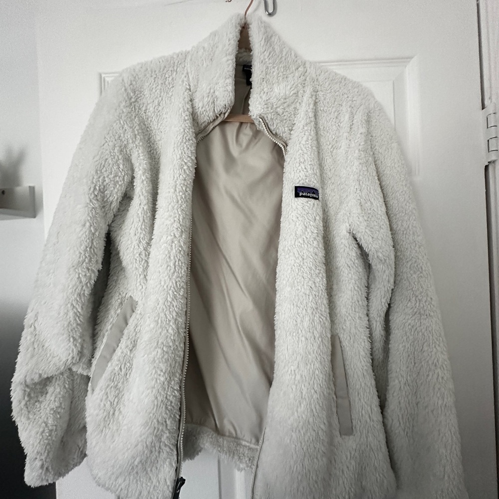 Patagonia Cream Fleece Jacket